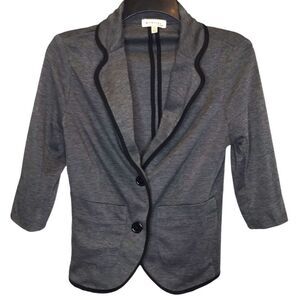 Monteau Stretch Knit Blazer sz M